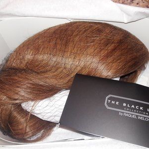 Raquel Welch Special Effect lace front Human Hair topper Wiglet glazed cinnamon